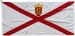 0.5yd 46x23cm Jersey state flag (woven MoD fabric printed)